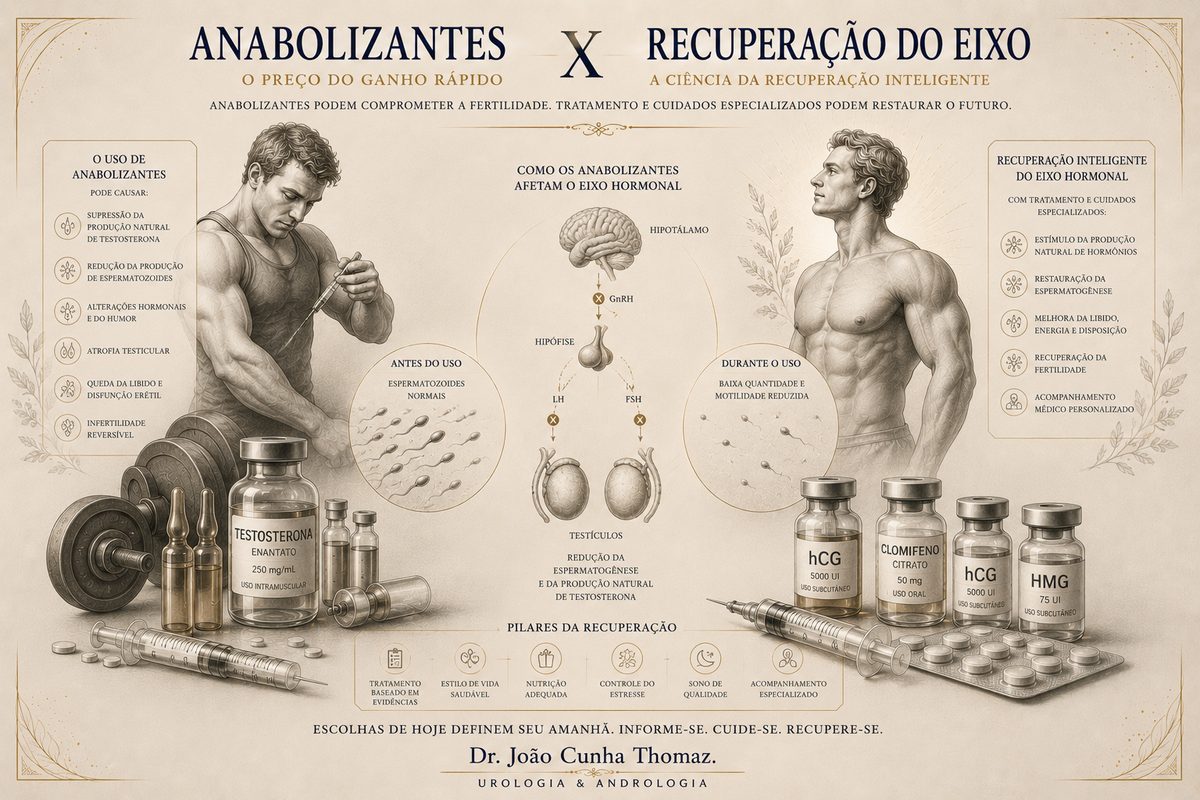 Anabolizantes x Recuperação do Eixo Hormonal — Dr. João Cunha Thomaz