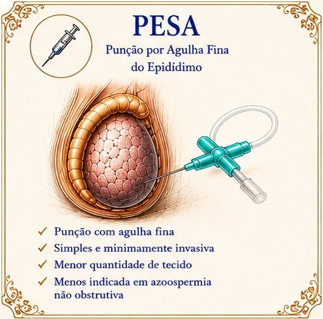 PESA — Punção por Agulha Fina do Epidídimo