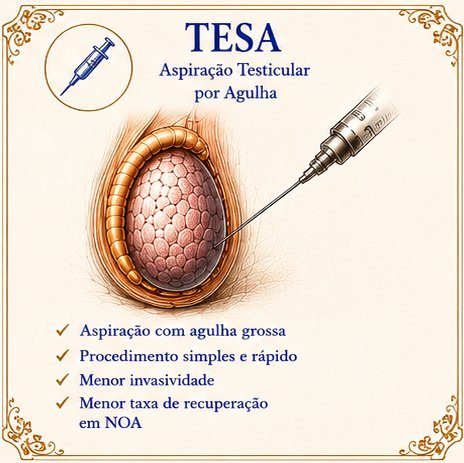 TESA — Aspiração Testicular por Agulha